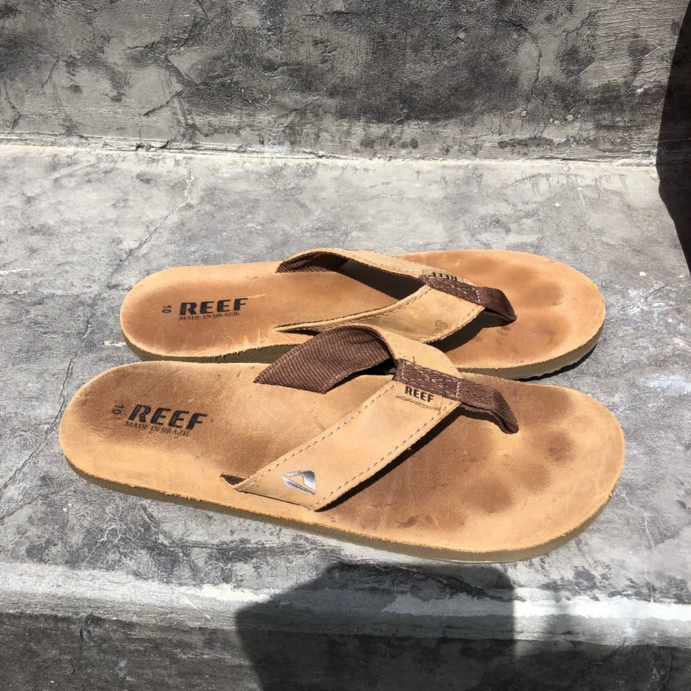 Reef. Sandals Size 10. Just the brown pair for now